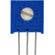 Bourns 500K Ohm Cermet Instelpotmeter Staand Vierkant