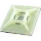 Nylonplaatje 28 x 28 mm voor bundelbandjes