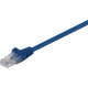 Patchkabel CAT5e U/UTP Blauw 0.25 Meter