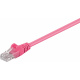 Patchkabel CAT5e U/UTP Roze 7.5 Meter