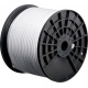 Coaxkabel 75 Ohm wit 100M