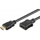 HDMI male-female met ethernet 3M