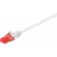 CAT6 Patchkabel U/UTP Wit 0.25 Meter