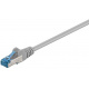 CAT6a Patchkabel S/FTP Grijs 1 Meter