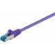 CAT6a Patchkabel S/FTP Paars 5 Meter